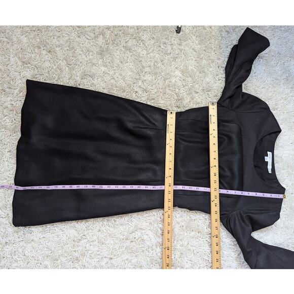 See by Chloe Wool Sheath Dress Black Size 4 - Picture 7 of 16